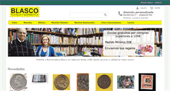 Desktop Screenshot of filateliablasco.com